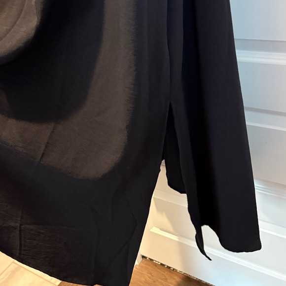 Chic Black High Low Dress - Picture 3 of 3